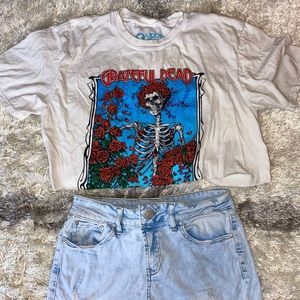 Grateful Dead Crop Top